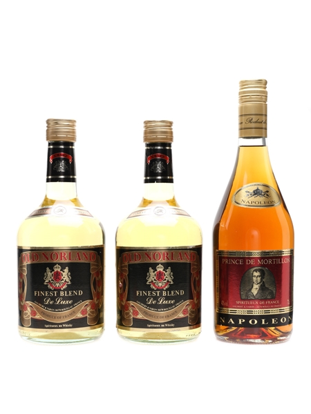 Galibert & Varon French Spirits Old Norland & Prince De Mortillon 3 x 70cl / 40%