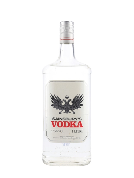 Sainsbury's Vodka Bottled 2000s 100cl / 37.5%