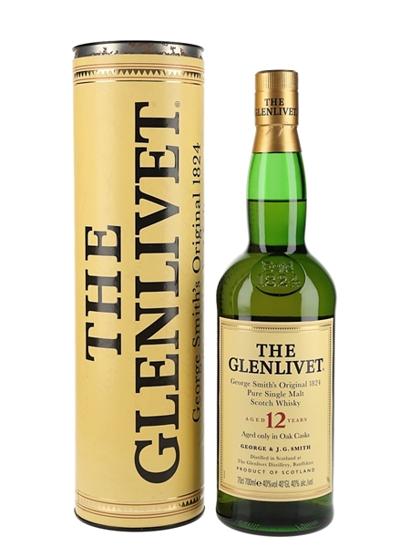 Glenlivet 12 Year Old Old Presentation 70cl / 40%