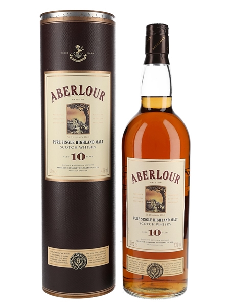 Aberlour 10 Year Old Bottled 1990s 100cl / 43%