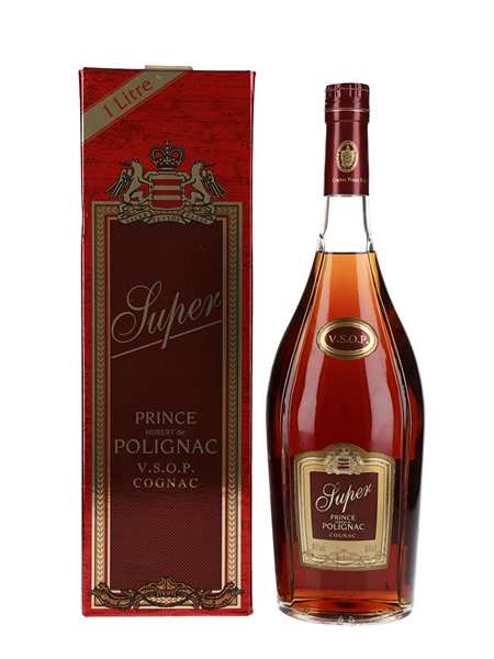 Prince Hubert De Polignac Super VSOP Hong Kong Duty Free 100cl / 40%