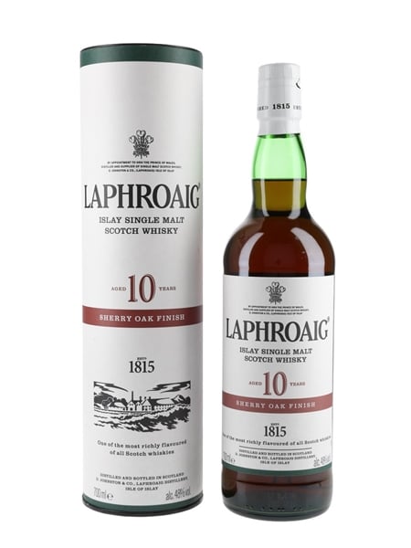 Laphroaig 10 Year Old Sherry Oak Finish  70cl / 48%