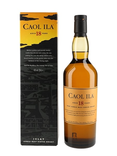 Caol Ila 18 Year Old  70cl / 43%