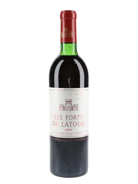 1973 Les Forts De Latour Second Wine Of Chateau Latour 73cl