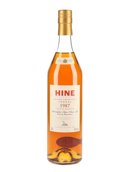 Hine 1987 Landed 1990, Bottled 2005 - Christopher Piper Wines Ltd 70cl / 40%