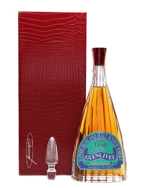 Glenlivet 1940 Sestante 45 Year Old - Atlantis Crystal Decanter 75cl / 40%