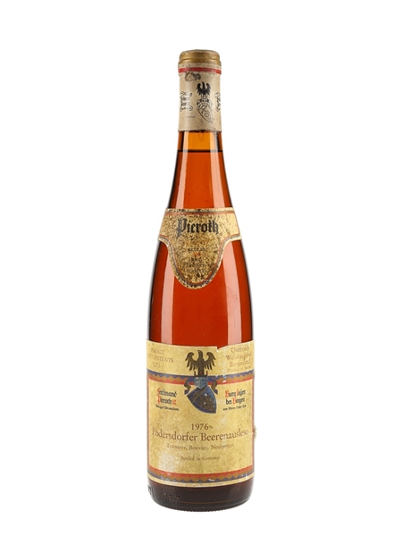 1976 Pieroth Beerenauslese Burgenland - Traminer,  Bouvier & Neuberger 70cl