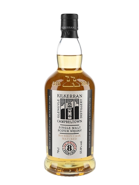 Kilkerran 8 Year Old Cask Strength Bourbon Cask Bottled 2022 70cl / 55.8%