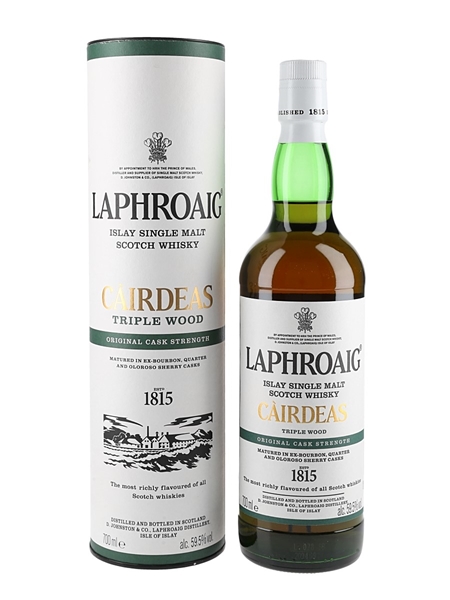 Laphroaig Cairdeas Triple Wood Bottled 2019 70cl / 59.5%