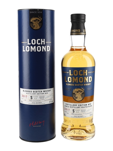 Loch Lomond 2017 5 Year Old Small Batch Bottled 2023 - Distillery Edition #02 70cl / 57.7%