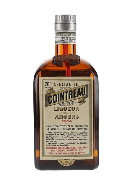 Cointreau Extra Dry Bottled 1960s 70cl / 40%