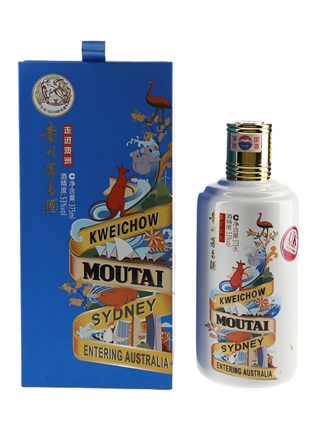 Kweichow Moutai Entering Australia Special Edition 2018 Release - Baijiu 37.5cl / 53%