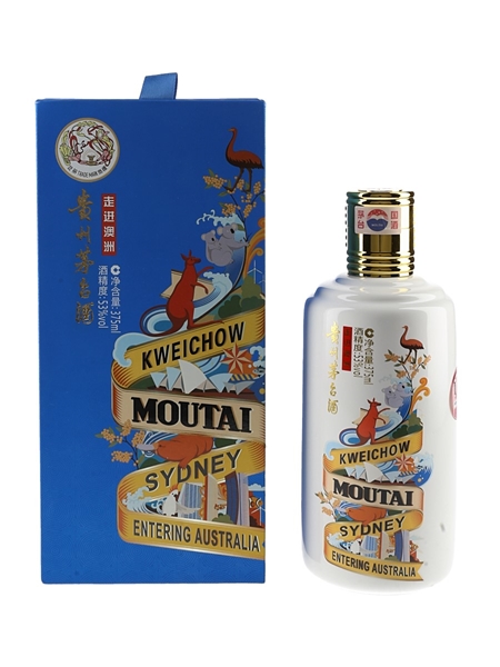 Kweichow Moutai Entering Australia Special Edition 2018 Release - Baijiu 37.5cl / 53%