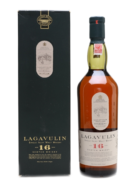 Lagavulin 16 Year Old Bottled 1990s - White Horse Distillers 70cl / 43%