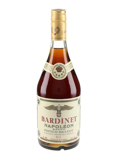 Bardinet 5 Star Napoleon Brandy Bottled 1970s 68cl / 40%