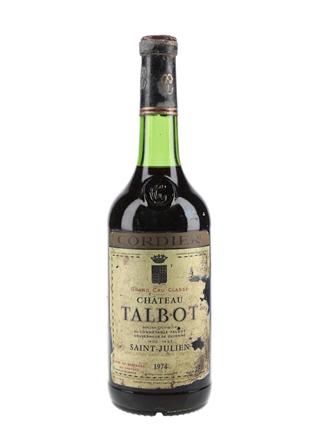 1974 Chateau Talbot Grand Cru Classe 73cl