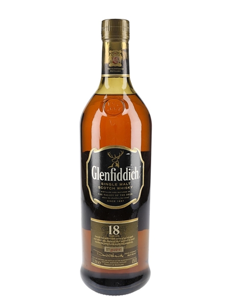 Glenfiddich 18 Year Old Batch Number 3088 100cl / 43%