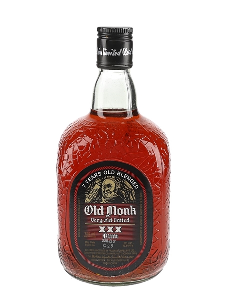 Old Monk 7 Year Old Rum Bottled 2007 75cl / 42.8%