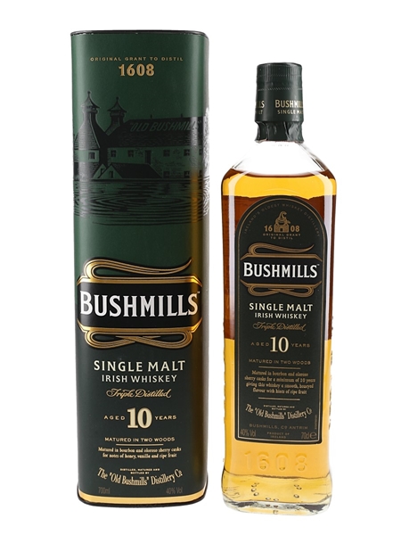 Bushmills 10 Year Old  70cl / 40%