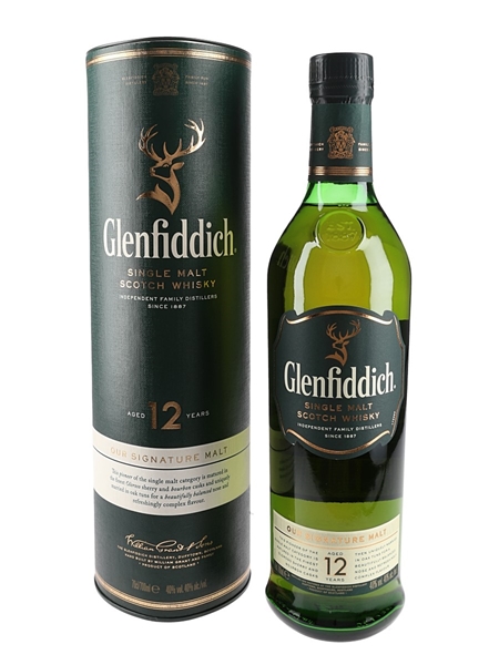 Glenfiddich 12 Year Old Our Signature Malt 70cl / 40%