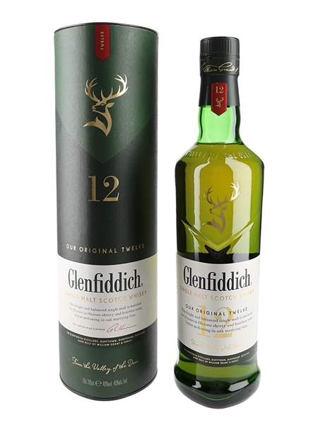 Glenfiddich 12 Year Old Our Original Twelve 70cl / 40%