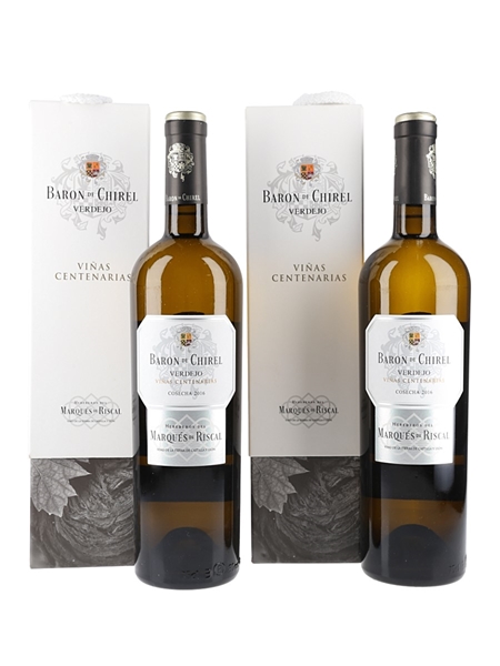 2016 Baron De Chirel Verdejo Marques De Riscal 2 x 75cl / 14%