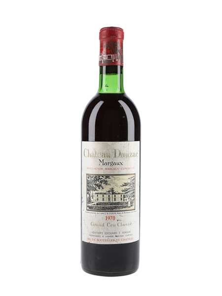 1970 Chateau Dauzac Margaux -  Cinquieme Cru Classe 75cl