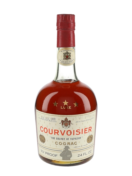 Courvoisier 3 Star Luxe Bottled 1960s-1970s 68cl / 40%