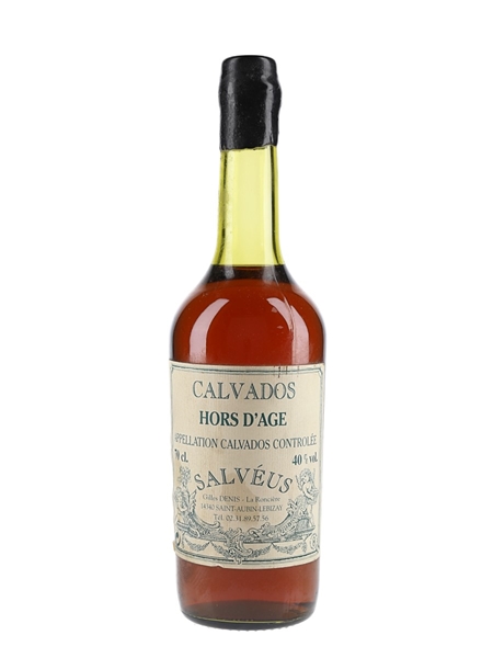 Gilles Denis Calvados Hors D'Age Bottled 1980s-1990s 70cl / 40%