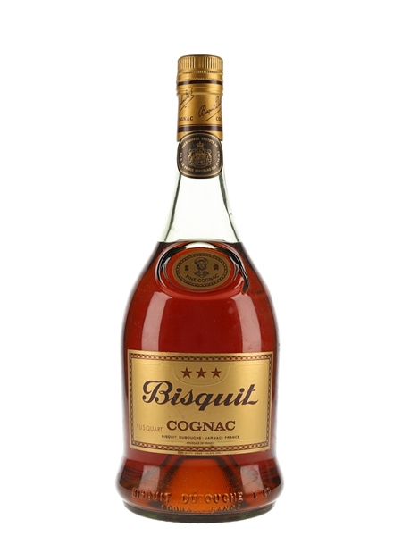 Bisquit 3 Star Bottled 1970s 94.6cl / 40%