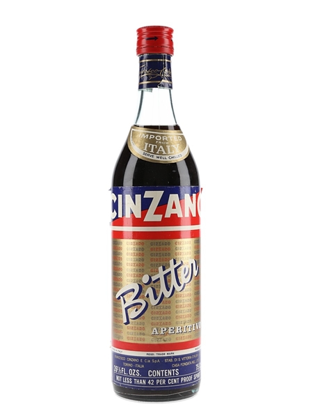 Cinzano Bitter Bottled 1970s-1980s 75.7cl / 24%