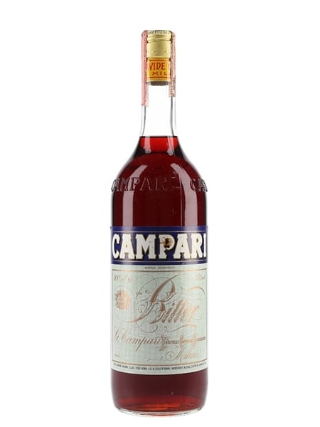 Campari Bitter Bottled 1980s 100cl / 25%