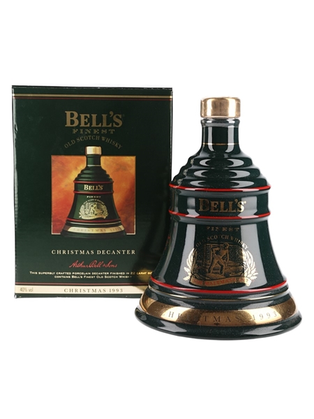 Bell's Christmas 1993 Ceramic Decanter The Maltman's Art 70cl / 40%