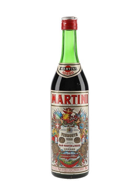 Martini Rosso Vermouth Bottled 1970s 75cl / 17%