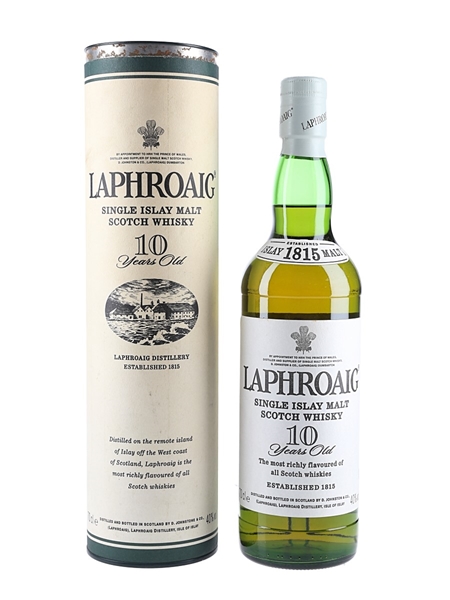 Laphroaig 10 Year Old Bottled 2000s 70cl / 40%