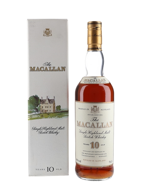 Macallan 10 Year Old Bottled 1980s 75cl / 40%