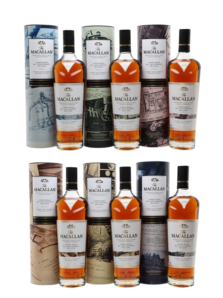 The Macallan 12年　4本セット Macallan - Travel Series (Full Set 4x 50cl) Whisky Auction