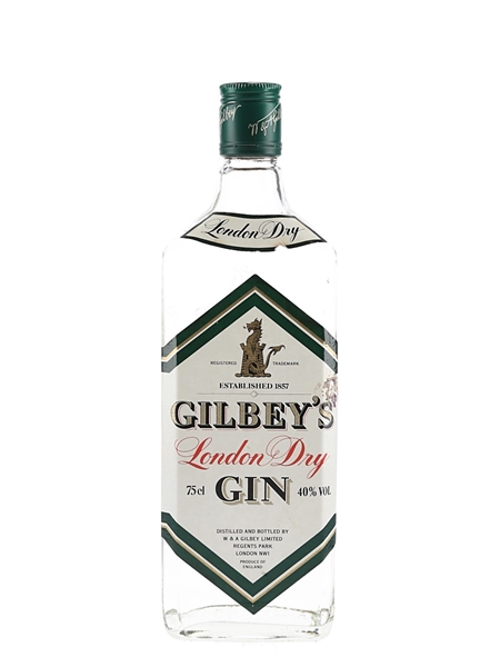 Gilbey's London Dry Gin Bottled 1980s 75cl / 40%