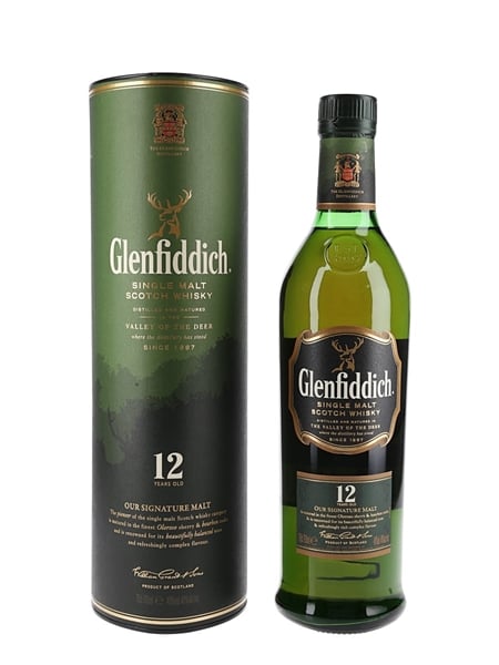 Glenfiddich 12 Year Old Our Signature Malt 70cl / 40%