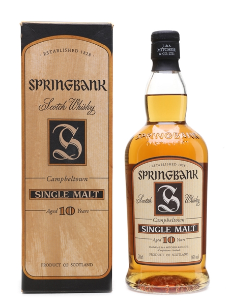 Springbank 10 Year Old Old Presentation 70cl / 46%