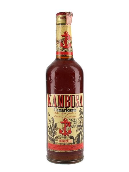 Bonomelli Kambusa Amaricante Bottled 1960s-1970s 100cl / 32%