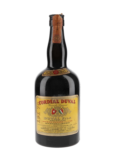 Duval Cordial Bottled 1970s - Martini & Rossi 75cl