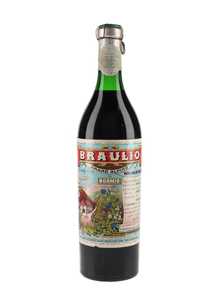 Braulio Amaro Alpino Bottled 1950s 100cl / 21%