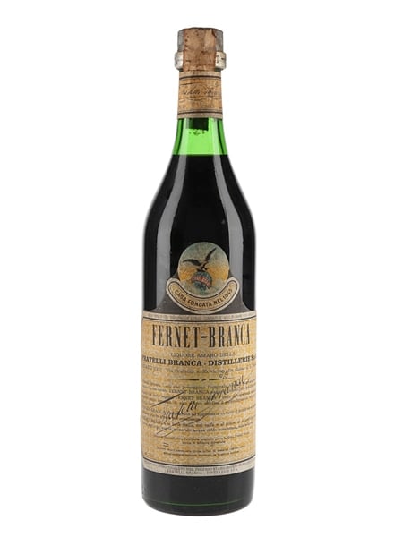 Fernet Branca Bottled 1960s-1970s 75cl / 45%