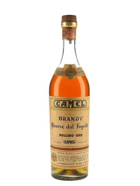 Camel 6 Year Old Brandy Riserve Dal Fogolar Bottled 1960s 100cl / 40%