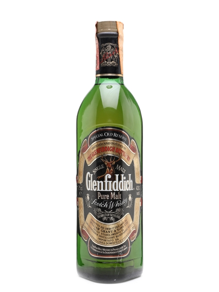 Glenfiddich Special Reserve Pure Malt Bottled 1980s - Spirit 75cl / 43%