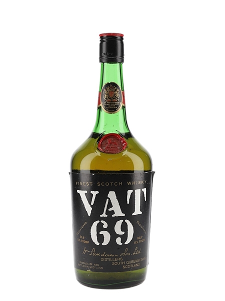 Vat 69 Bottled 1970s - Duty Free 100cl / 43.4%