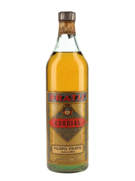 Filippo Pratis Saluzzo Cordial Bottled 1950s 75cl