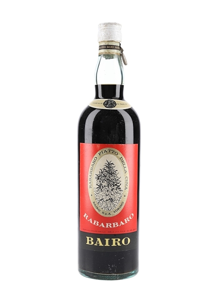 Bairo Rabarbaro Bottled 1950s 100cl / 21%