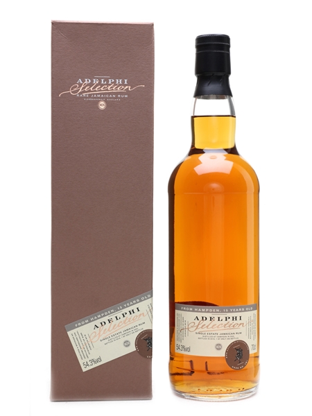 Hampden 2000 15 Year Old Single Estate Jamaica Rum Bottled 2016 - Adelphi 70cl / 54.3%